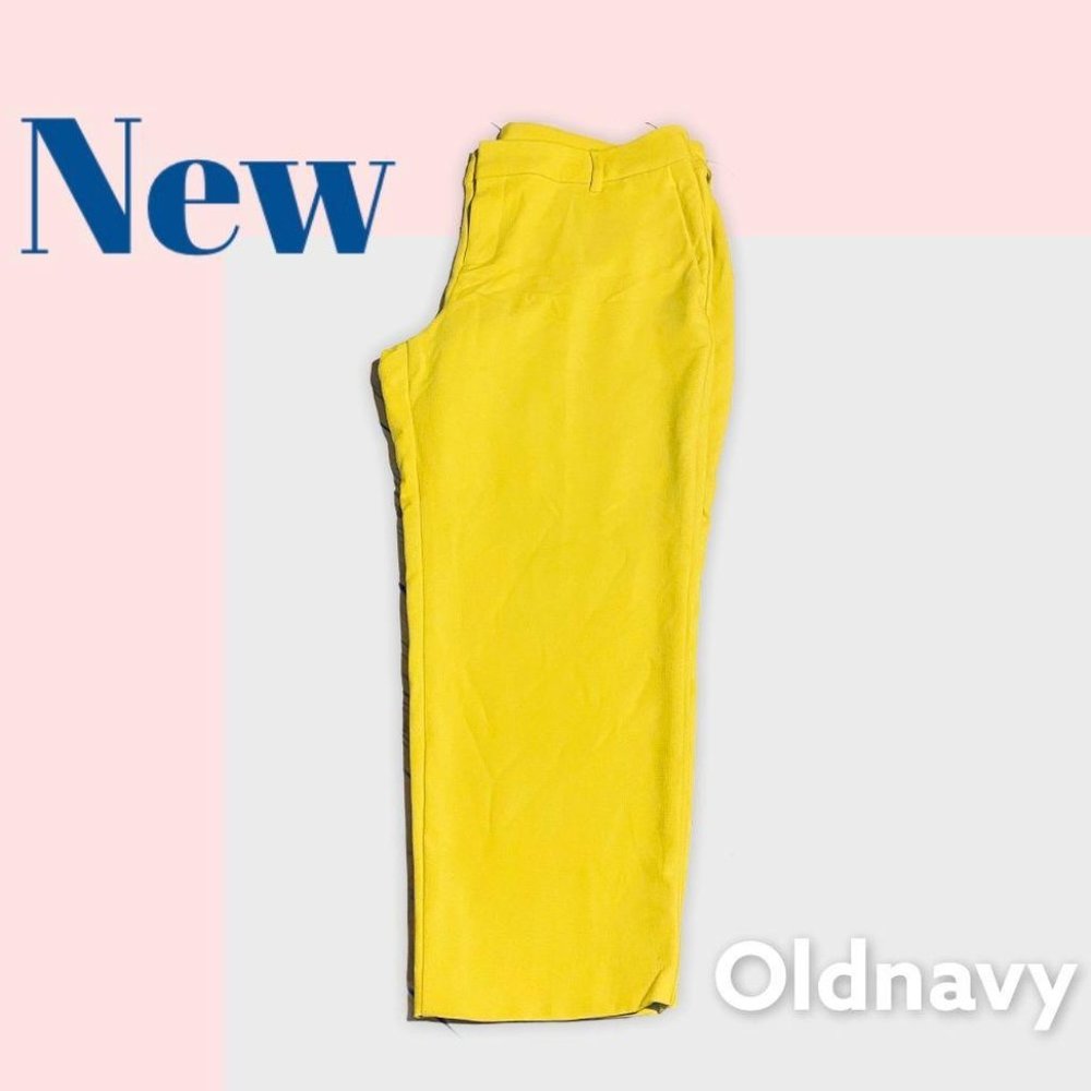 Old Navy High Waist  Wide Leg Pants Pea Green 14